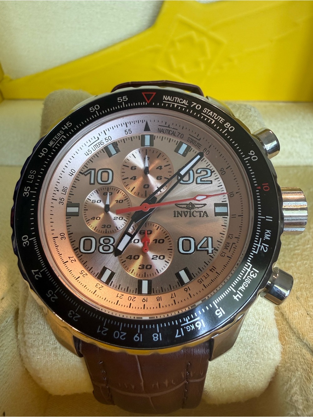 Invicta Lupah Limited Edition Tritnite Chronograph #0001/2500